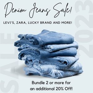Denim Jeans Sale! ✨👖👖👖✨